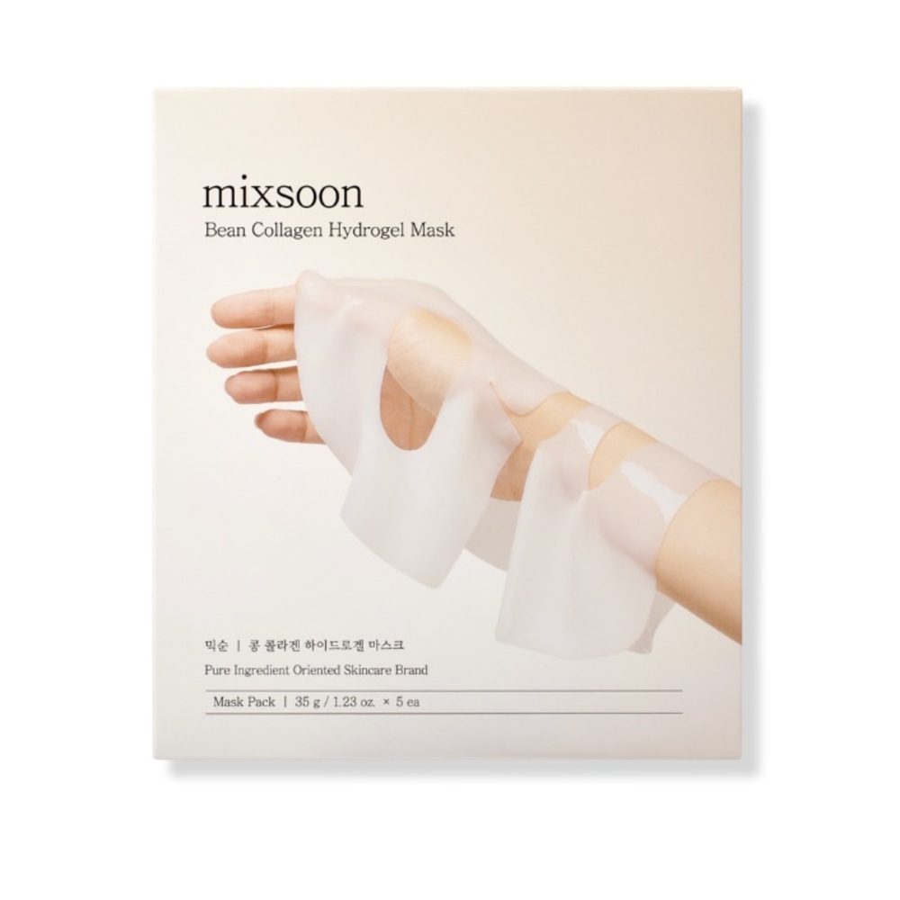 mixsoon Bean Collagen Hydrogel Mask Pack (1PACK 5EA) NEW